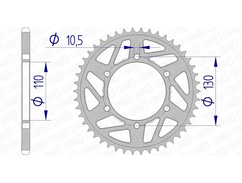 Afam Aluminium Heck gesprochen 13814 - 520