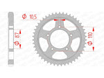 AFAM Steel standard Sprock arrière 14601 - 530