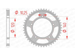 AFAM STAEL STAHRE HINTER -Kettenrad 14604 - 525