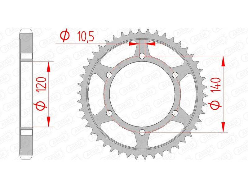 AFAM Steel standard parlé 16603 - 530