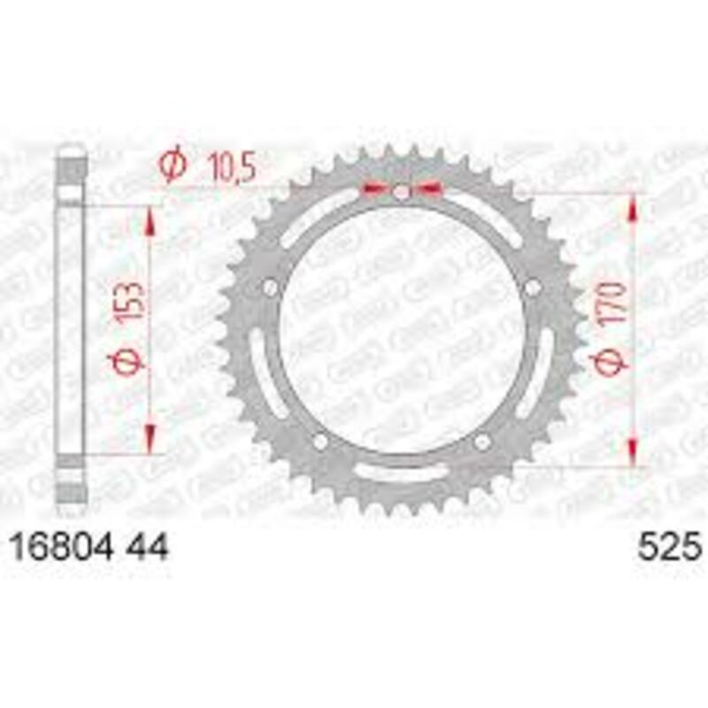 Afam Steel Standard Heckspropet 16804525