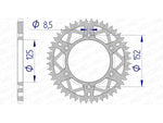 AFAM Aluminium Ultra-Light autonettoyant Spropet arrière 39300-520