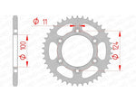 AFAM STAEL STAHRE HINTER -Kettenrad 50602 - 520