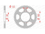 AFAM Steel Standard Achter Sprock 80103 - 420