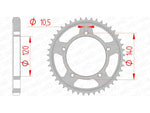 AFAM Steel standard Sprock arrière 86603 - 530