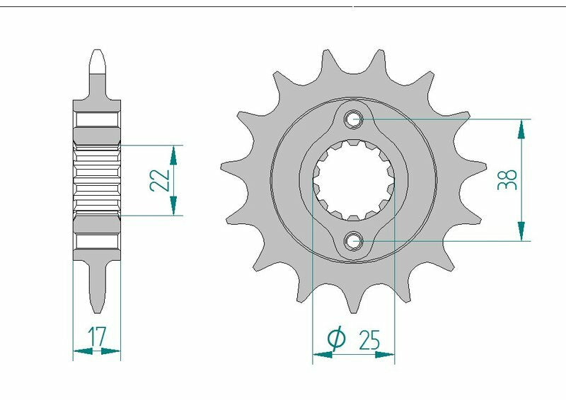 AFAM Steel standard avant 52612 - 520