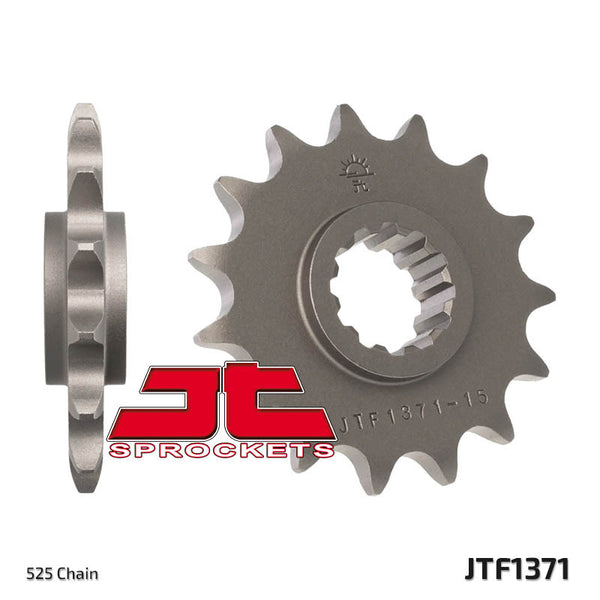 Le pignon avant standard de JT Sprock's Steel 1371 - 525 JTF1371.14