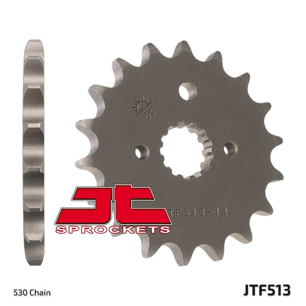 Sprocket avant standard de JT Sprock's Steel 513 - 530 JTF513.16