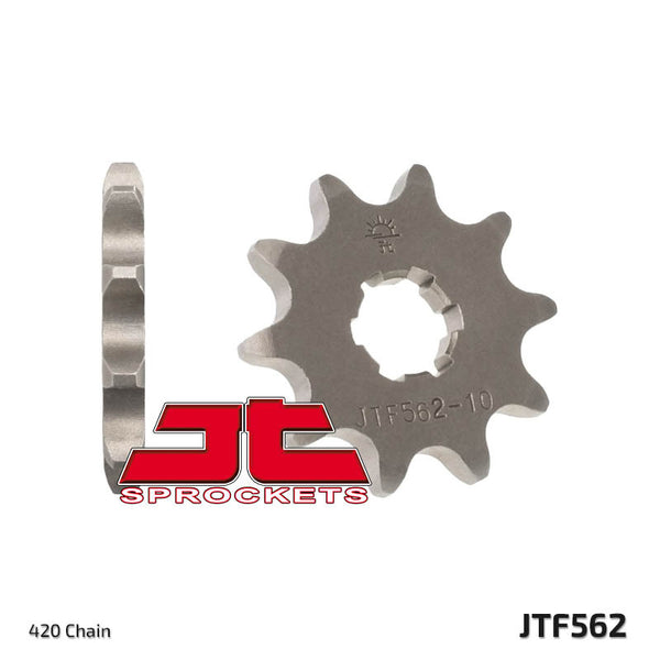 Le pignon avant standard de JT Sprock's Steel 562 - 420 JTF562.09