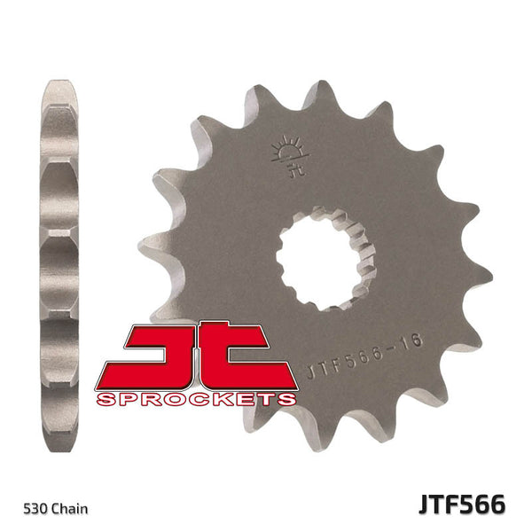 JT Sprock's stalen standaard voorste tandwiel 566 - 530 JTF566.12