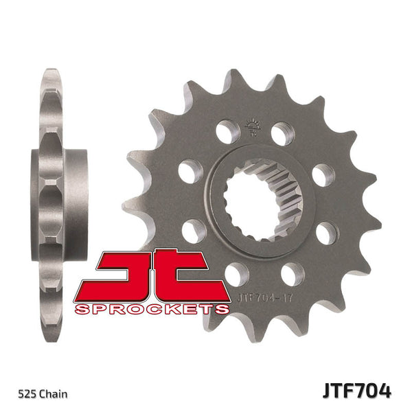 JT Sprock's Steel Standard Front Sprocket 704 - 525 JTF704.15