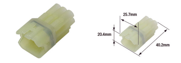 Connecteur féminin Tourmax imperméable 090 (FRSH) -6-POLE-ETP-109