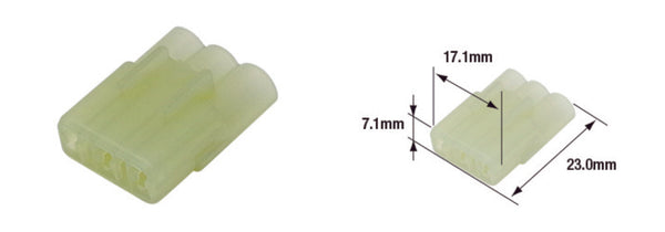 Connecteur masculin Tourmax imperméable 090 (FRSH) -3-POLE-ETP-106