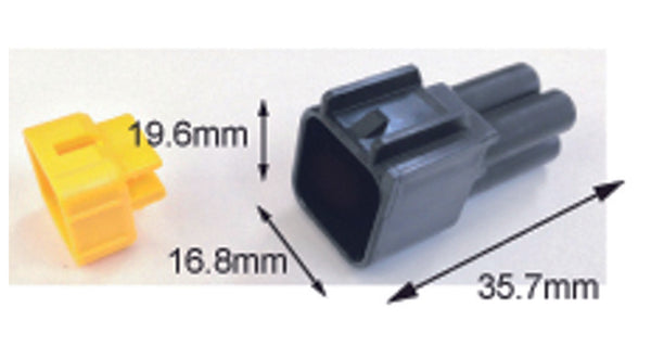 Connecteur mâle Tourmax imperméable 090 (FRW) -4-POLE-ETP-59