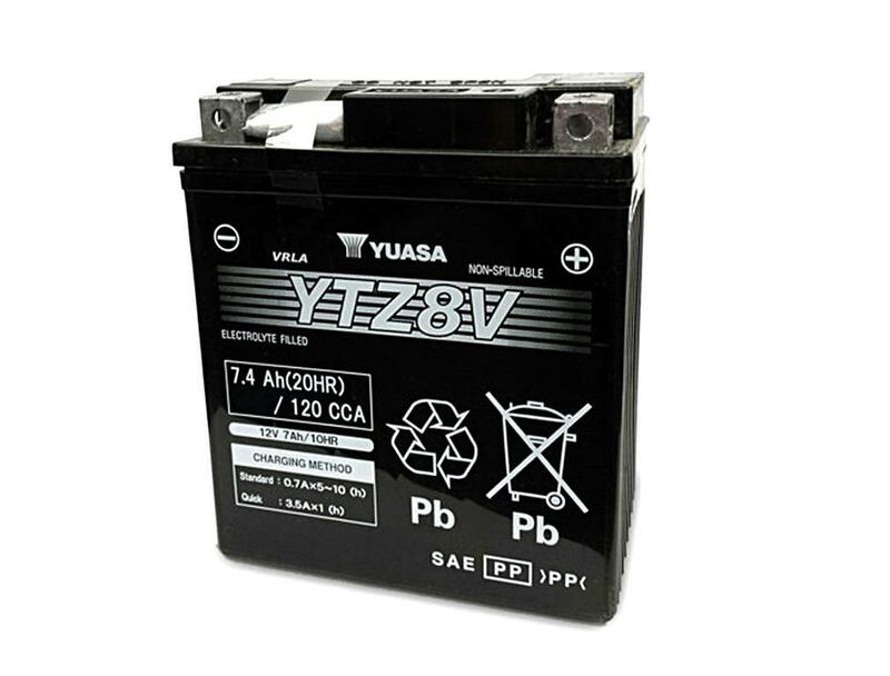 Yuasa w/c batterijonderhoud gratis fabriek geactiveerd - ytz8v