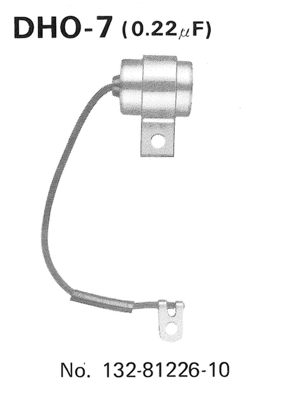 Tourmax-condensor Yamaha DHO-7