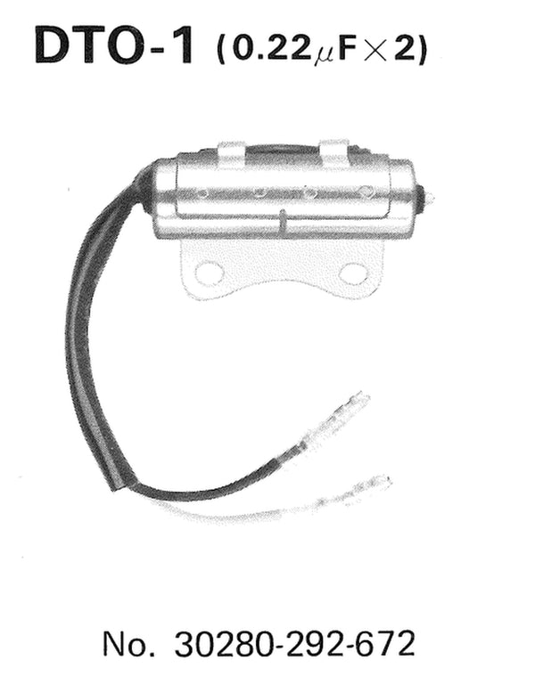 Tourmax condensor Honda/Kawasaki DTO-1