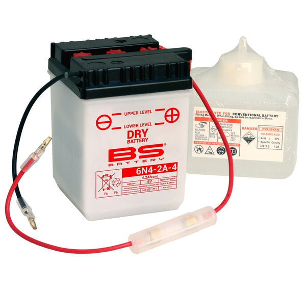 Batterie BS batterie conventionnelle avec acide Pack-6N4-2A-4 (6V)
