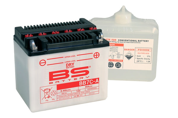 BST BATTERIE HAUTES PERFORMANCES AVEC PACK ACIDE - BB7C -A