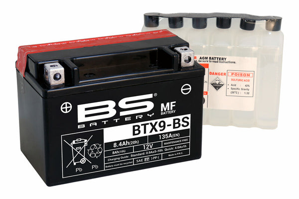 BSTENANCE BS ENTRETIEN-BATTERIE EN PACK ACIDE - BTX9 -B