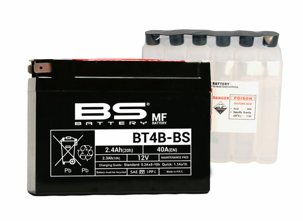 BS Battery Maintenance -vrije batterij met zuurpakket -BT4B -B