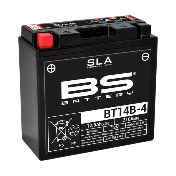 BS Batterie SLA Akku Wartungsfrei Fabrikaktiviert - BT14B-4 