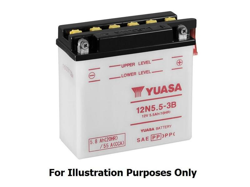 Yuasa Battery Conventional Without Acid Pack - 12N24-3a