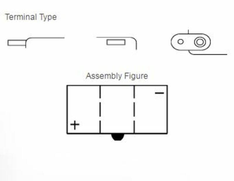 Yuasa herkömmliche Batterie ohne Säurepakete-6N12A-2C/B54-6