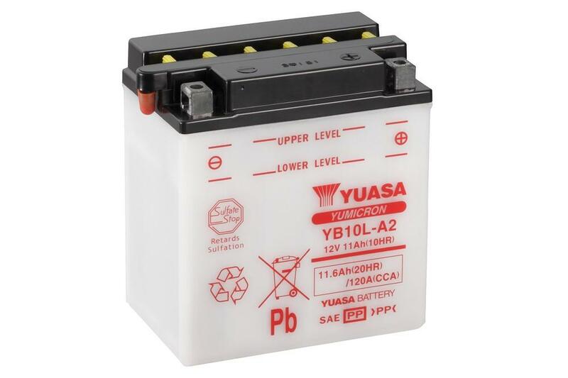 Yuasa Battery Conventional sans acide Pack - YB10L -A2