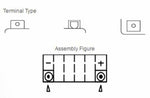 Entretien de la batterie Yuasa Gratuit avec pack d'acide - Ytx4l -B