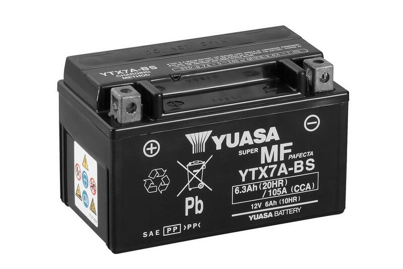 Yuasa -Wartung -freier Batterie mit Säurepaket -YTX7A -B