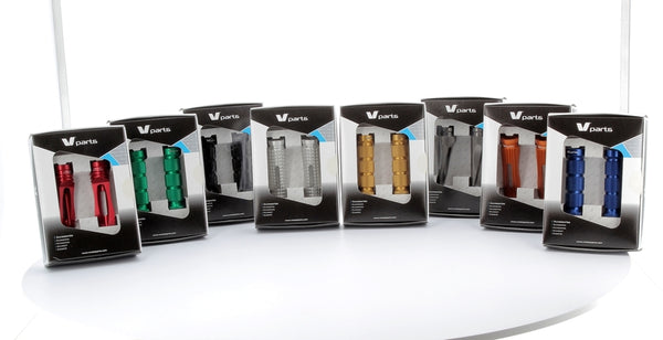 V Parts Sport Foot Pegs noir 0500200.ng80