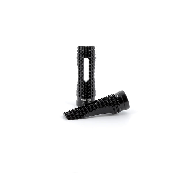 V PARTS Evo 2 Foot Pegs Black 050000700.NG80 