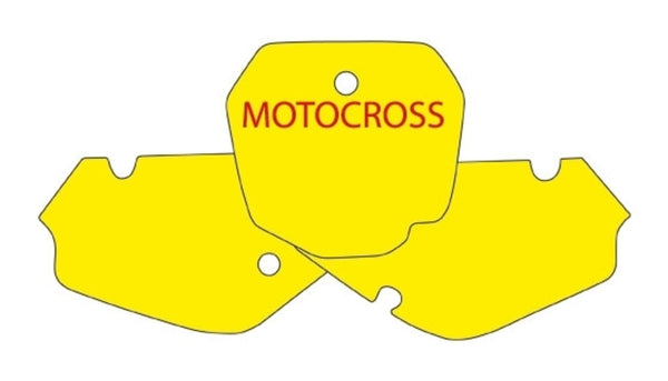 Blackbird plaatstickers Blue Suzuki RM85 3311/000007