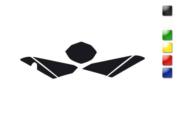 Blackbird plaatstickers zwart TM 3617/000006