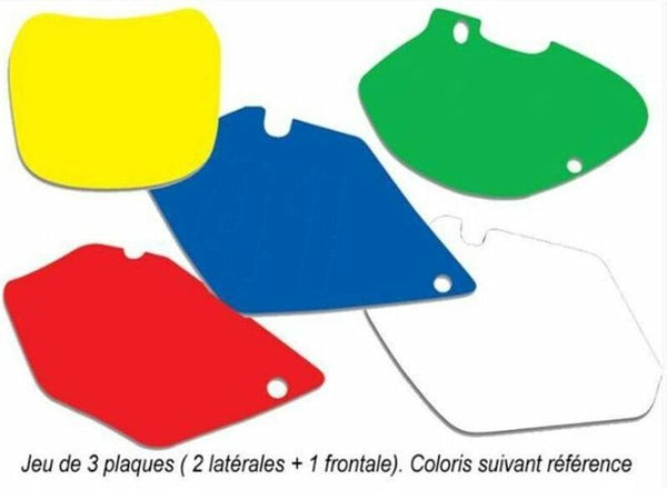 Blackbird Plate Stickers White Husqvarna 3622/000005