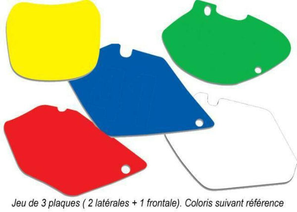 Autocollants de plaque noire Black Husqvarna TEA / FE 3627/000006