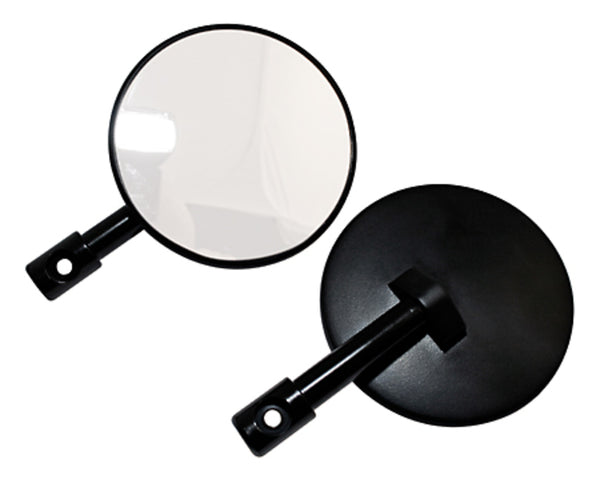 Bihr Mirror Universal 80 mm - Black Mr -001