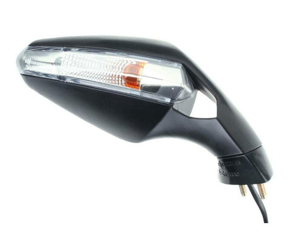 Vicma rechts geïntegreerde indicator Mirror OEM - Black Derbi GTR (1PC) E291D