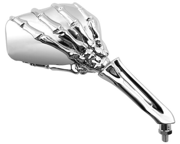 V pièces squelette miroir droit universel M10 - Chrome (1pc) E569d