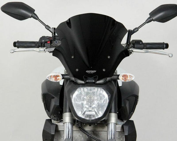 MRA Racing -voorruit "NRM" zwart