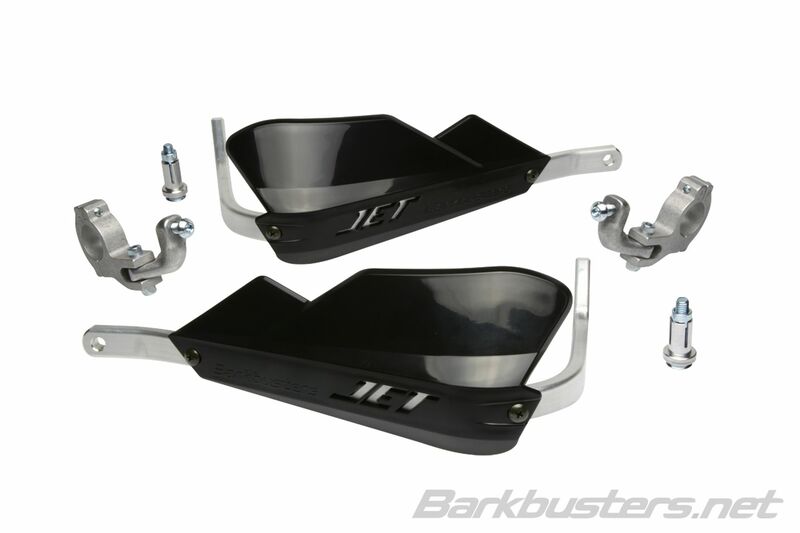 Barkbusters Jet Handguard Set Two Point Mount Tapered Black Jet-002-02-BK