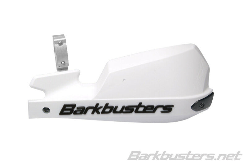 Barkbusters VPS MX Hand Guard Set Universal Mount White VPS-007-01-WH