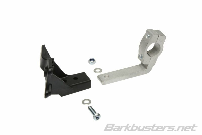 Barkbusters VPS MX Hand Guard Set Universal Mount White VPS-007-01-WH