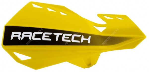 Racetech dubbele handbeschermers gele r-kitpmdugi14