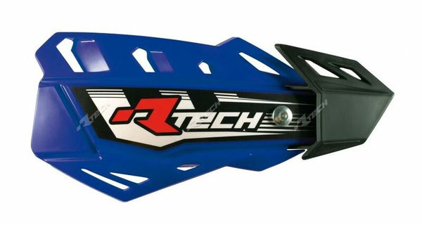 Racetech flx verstelbare handbuards blauw r-kitpmfl00