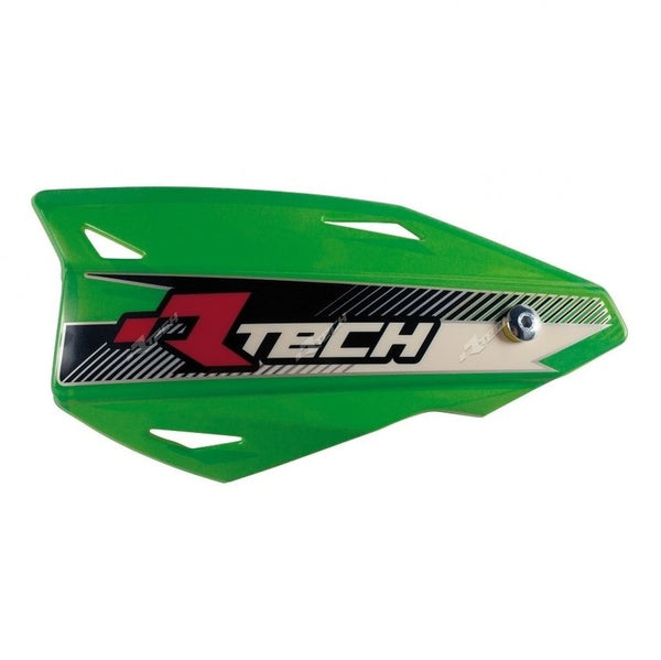 Racetech Vertigo Hanguards Verstelbare groene r-kitpmvtve00