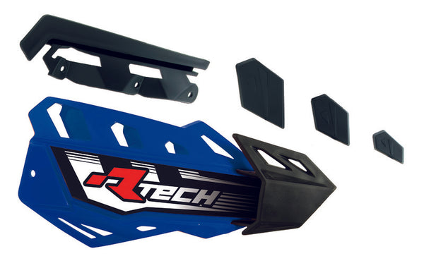Racetech FLX-handbeschermers die deksels blauw vervangen voor 789677 R-EPLBL00
