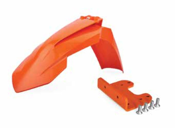 Politiehaven Front Fender Restyled Orange met adapter KTM 90734