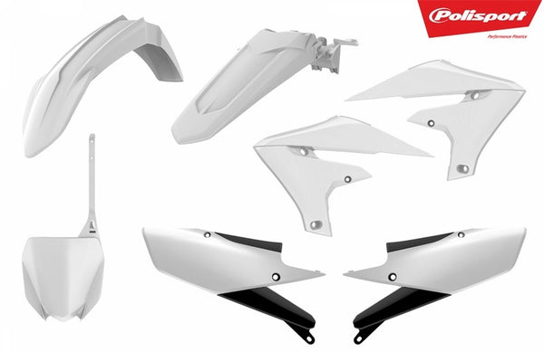 Politie Plastic Plastic Kit White Yamaha YZ450F 90767